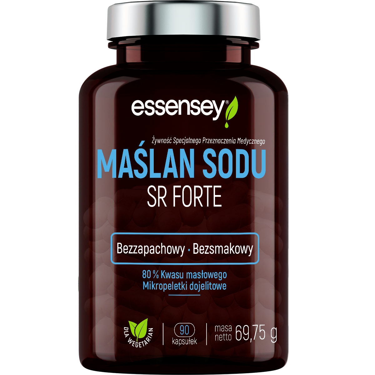 Maślan sodu SR Forte (90 kaps.) - suplement diety