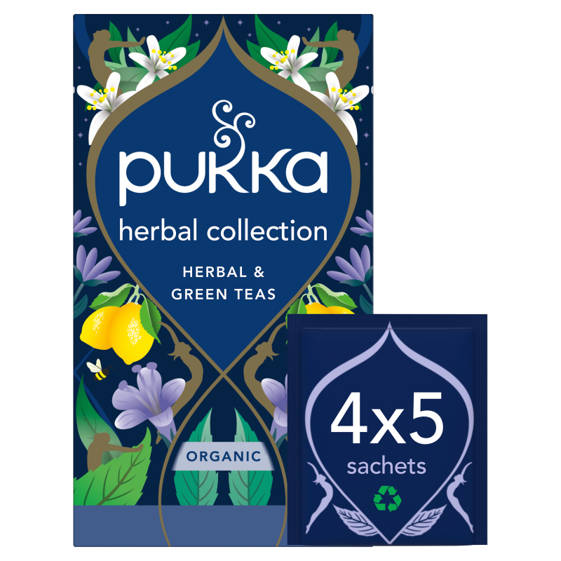 Herbata ziołowa - mix HERBAL COLLECTION BIO (4x5 tor. w kopertach)