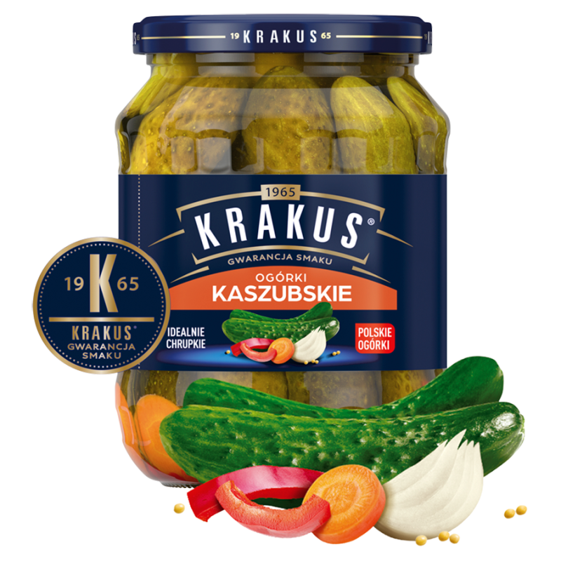 Ogórki konserwowe kaszubskie