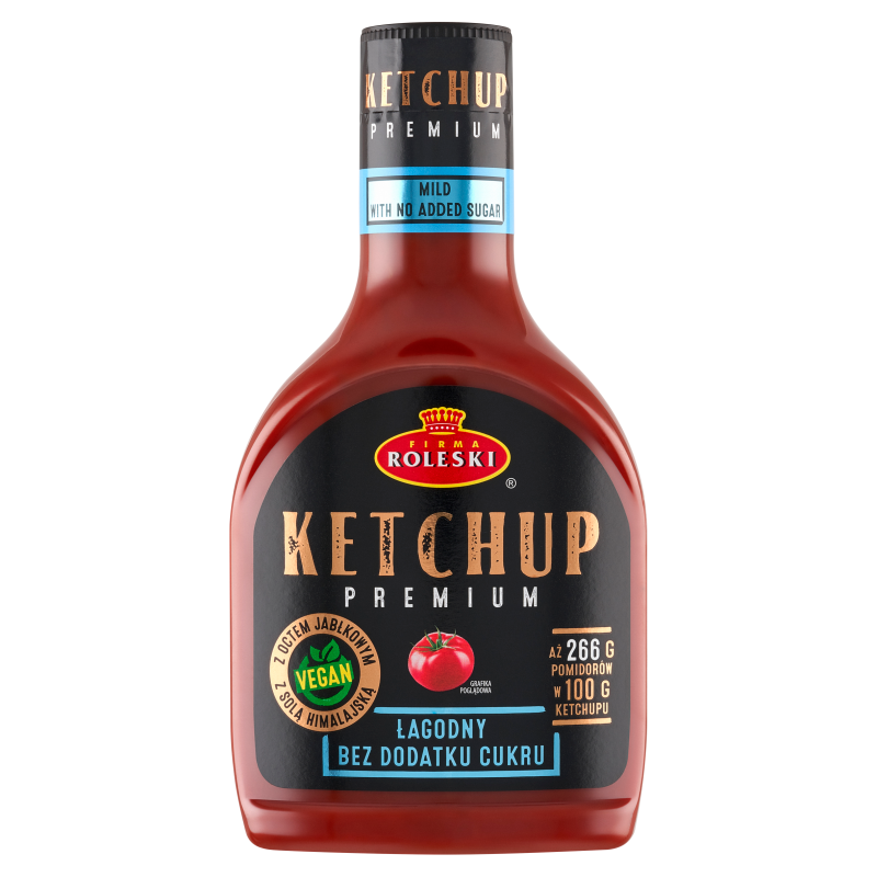 Ketchup łagodny (bez dodatku cukru)