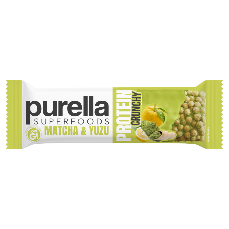Baton proteinowy Crunchy Matcha & Yuzu