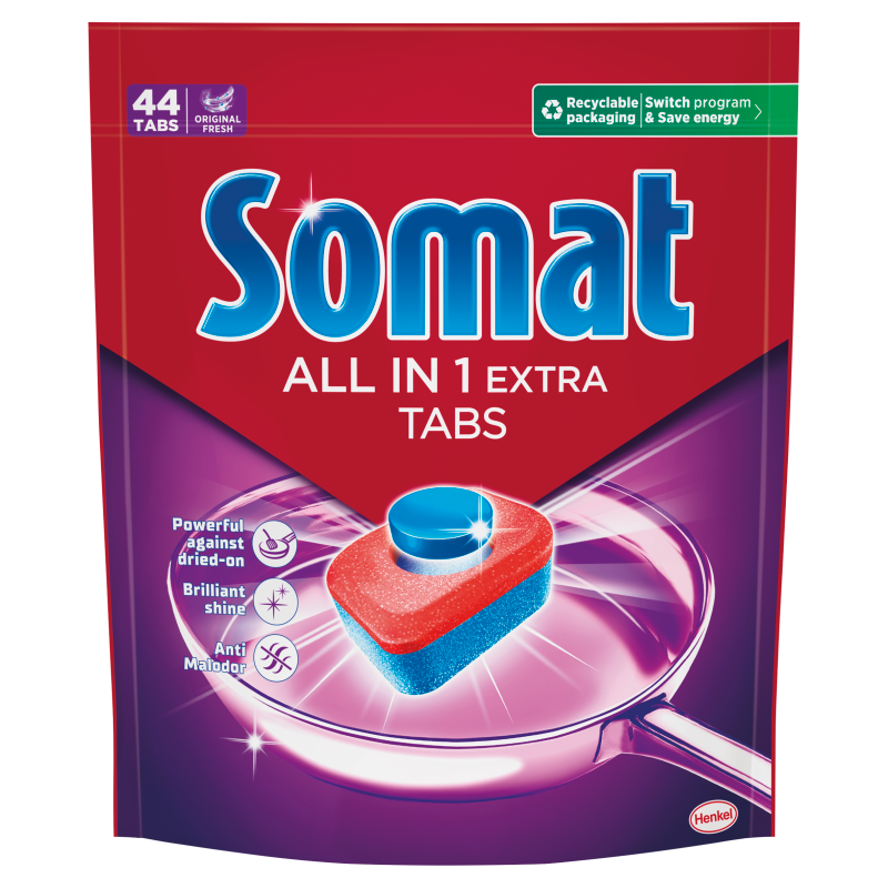 Tabletki do zmywarki All in One Extra 44 szt.