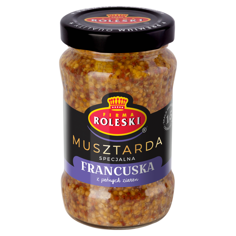 Musztarda francuska z pełnych ziaren