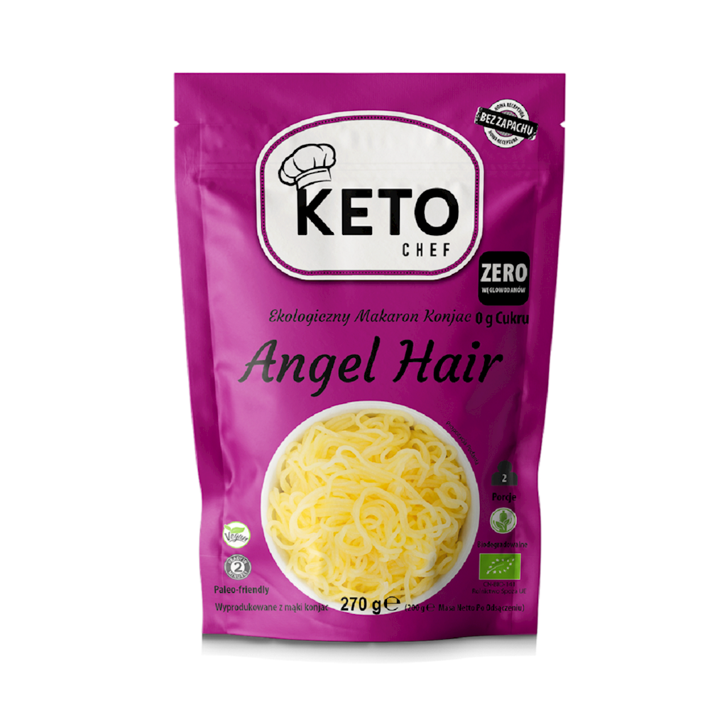 Makaron konjac Angel Hair bezglutenowy BIO