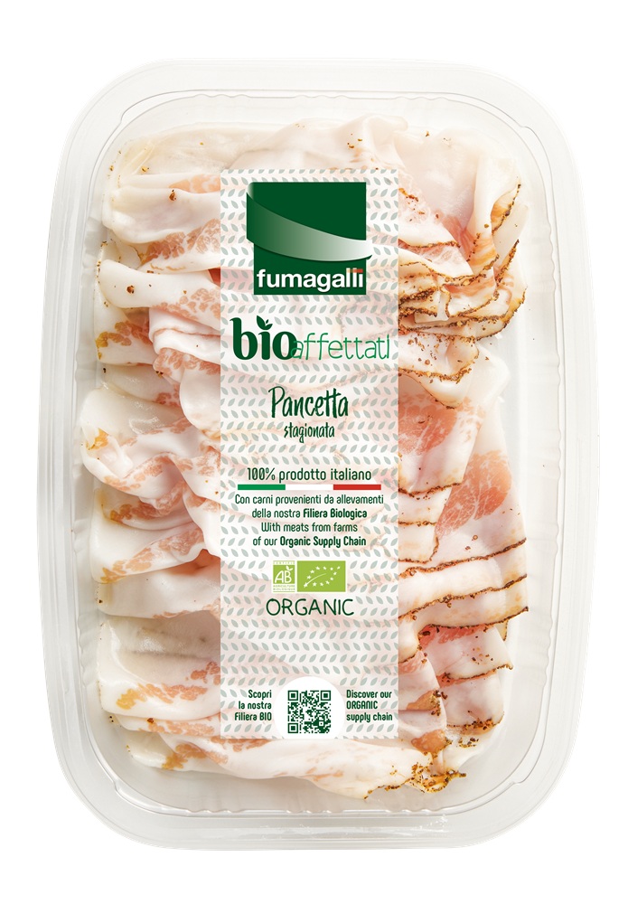 Pancetta- boczek wieprzowy dojrzewający w plastrach BIO