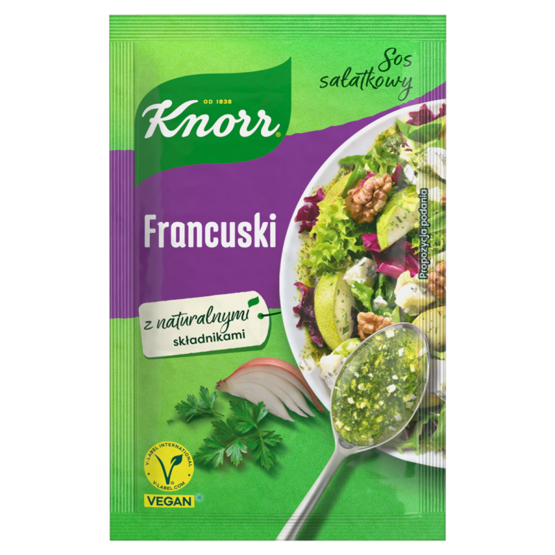 Sos sałatkowy francuski