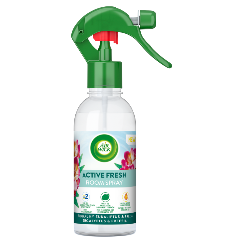 Środek neutralizujący zapachy w sprayu Tropikalny Eukaliptus&Frezja 237ml
