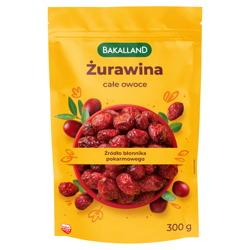 Żurawina (całe owoce)