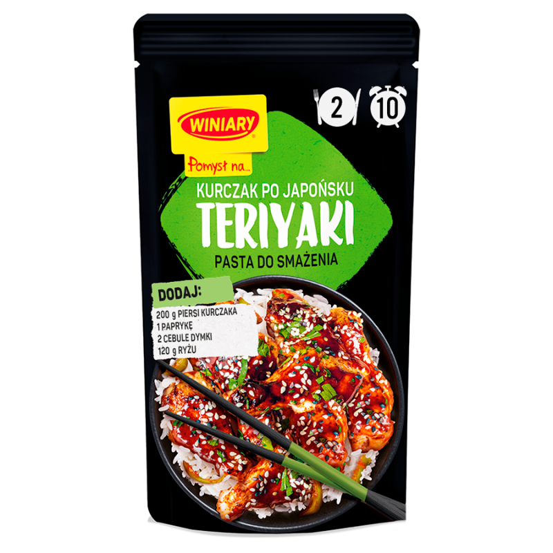 Kurczak po japońsku Teriyaki - pasta do smażenia