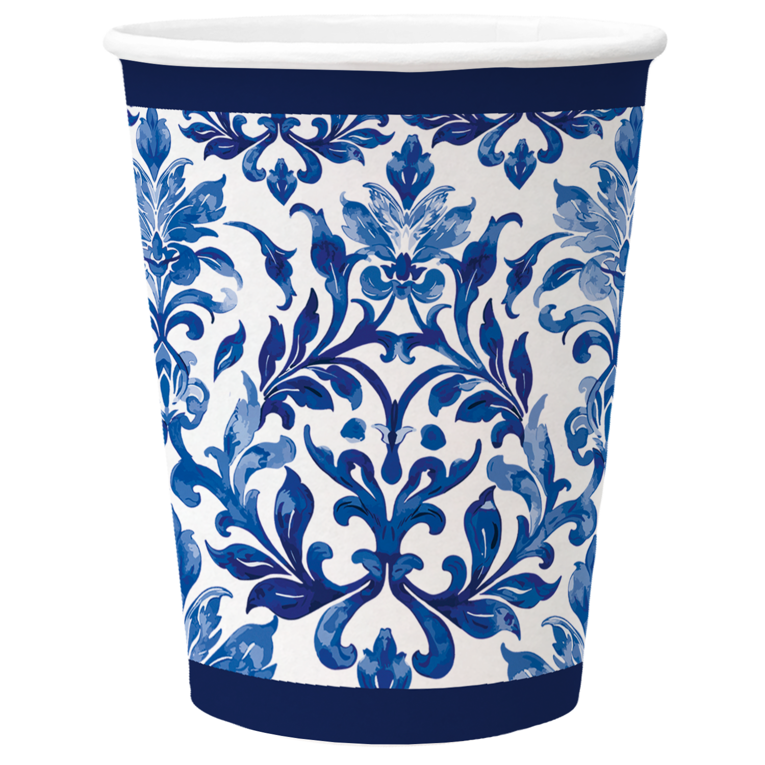 Kubki papierowe Indigo Weave 8 szt. 025 l
