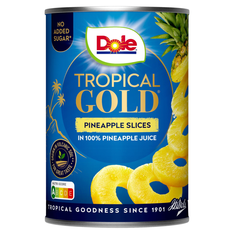 Ananas w plastrach