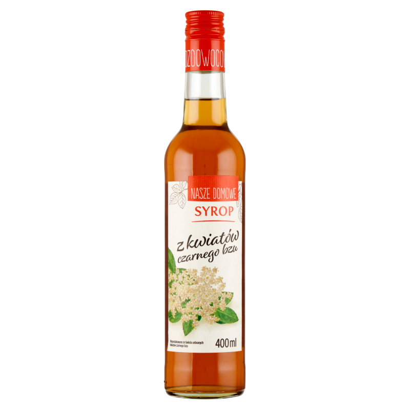 Syrop z kwiatów czarnego bzu