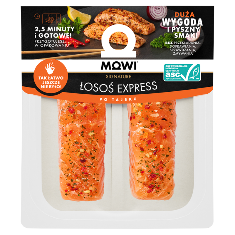 Łosoś Express po tajsku (2 porcje)