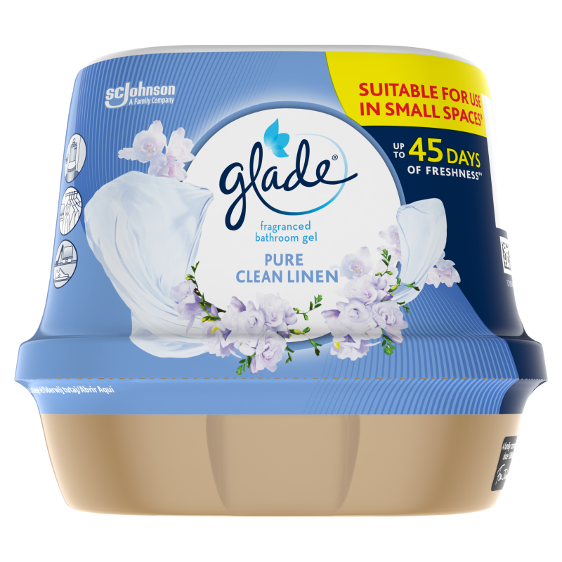 Odświeżacz łazienkowy w żelu Pure Clean Linen 180g