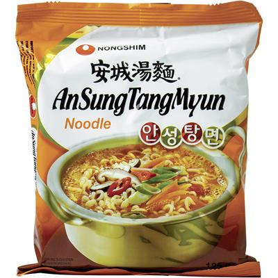 Zupa instant AnSungTangMyun (ostra)