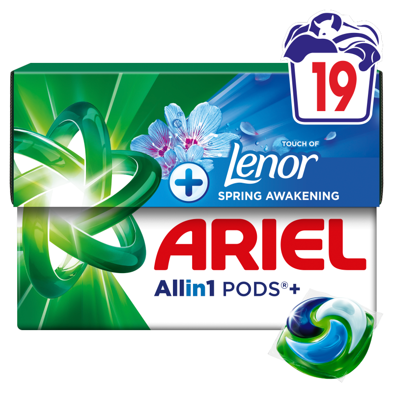 Kapsułki do prania uniwersalne Touch of Lenor Spring Awekening 19 szt.