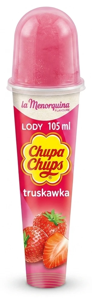 Lody Chupa Chups truskawka