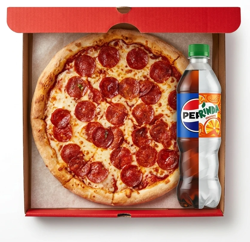 Pizza na Wynos + Napój 0,5 l: Pepsi lub Mirinda