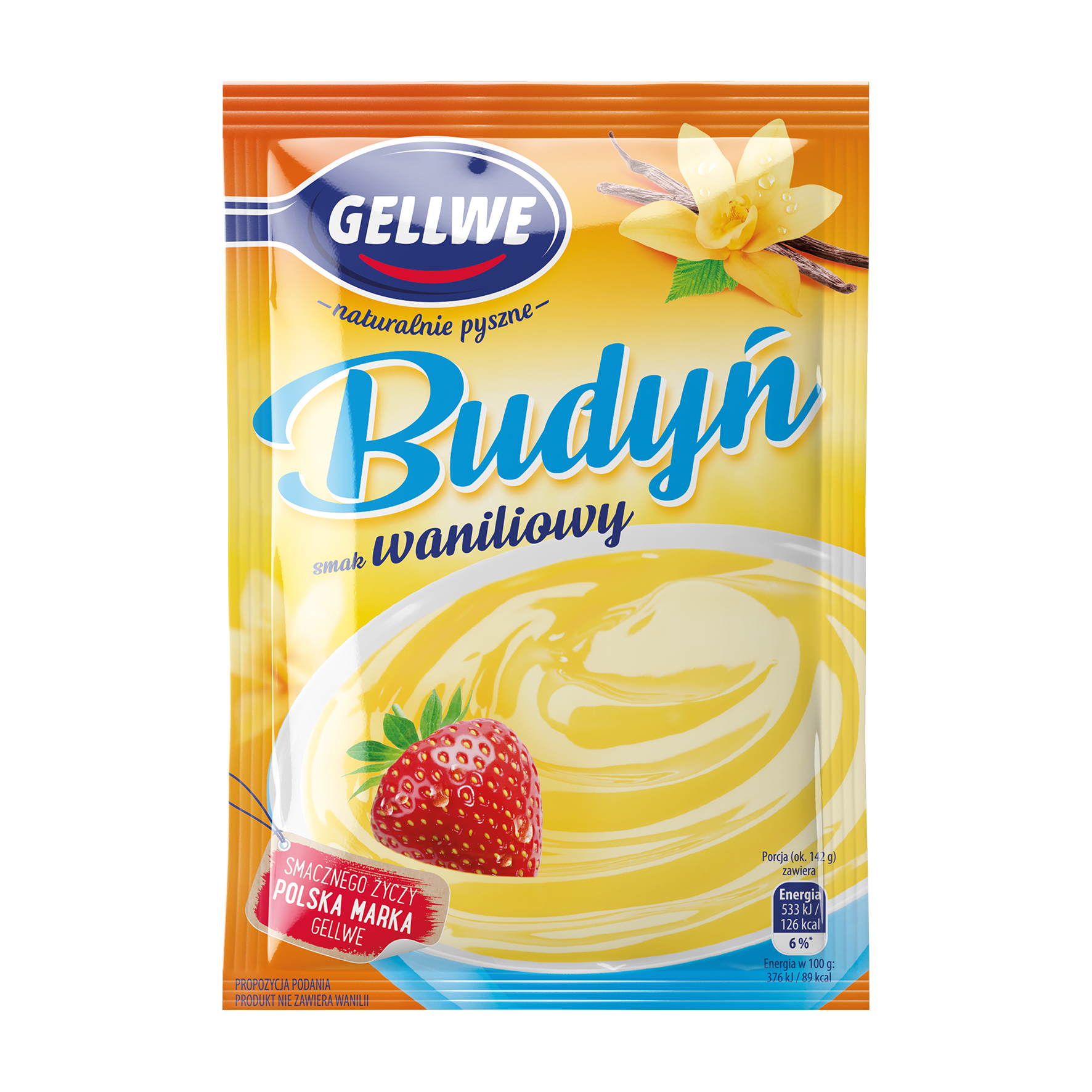 Gellwe Budyń Wanilinowy 40G