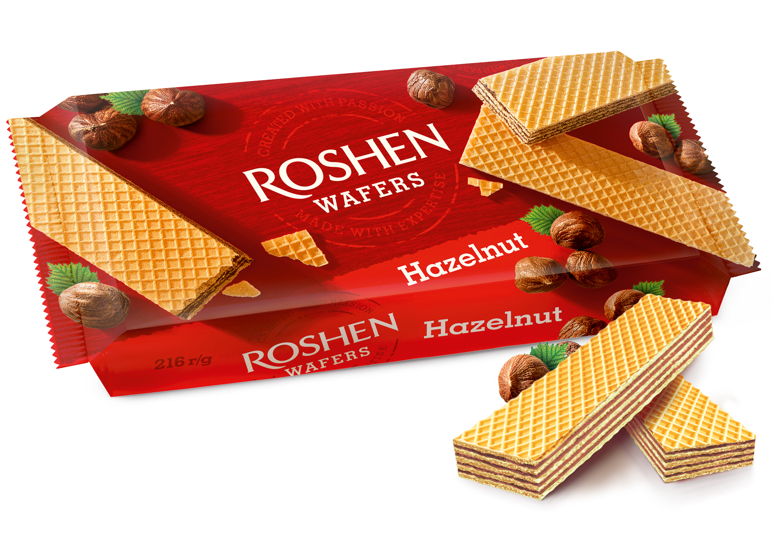 Wafers Hazelnut 216 G