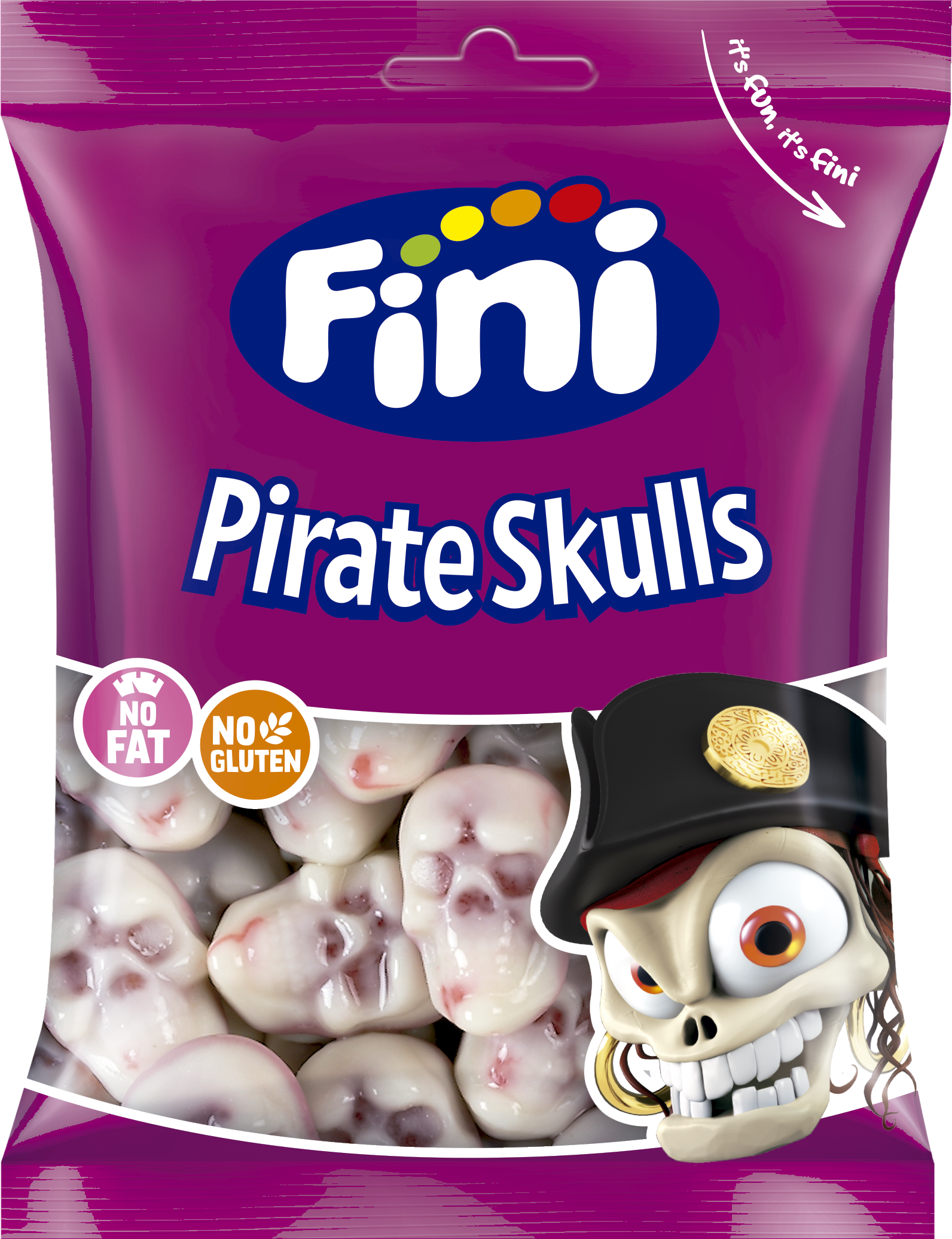 Fini Żelki Pirate Skulls 90G