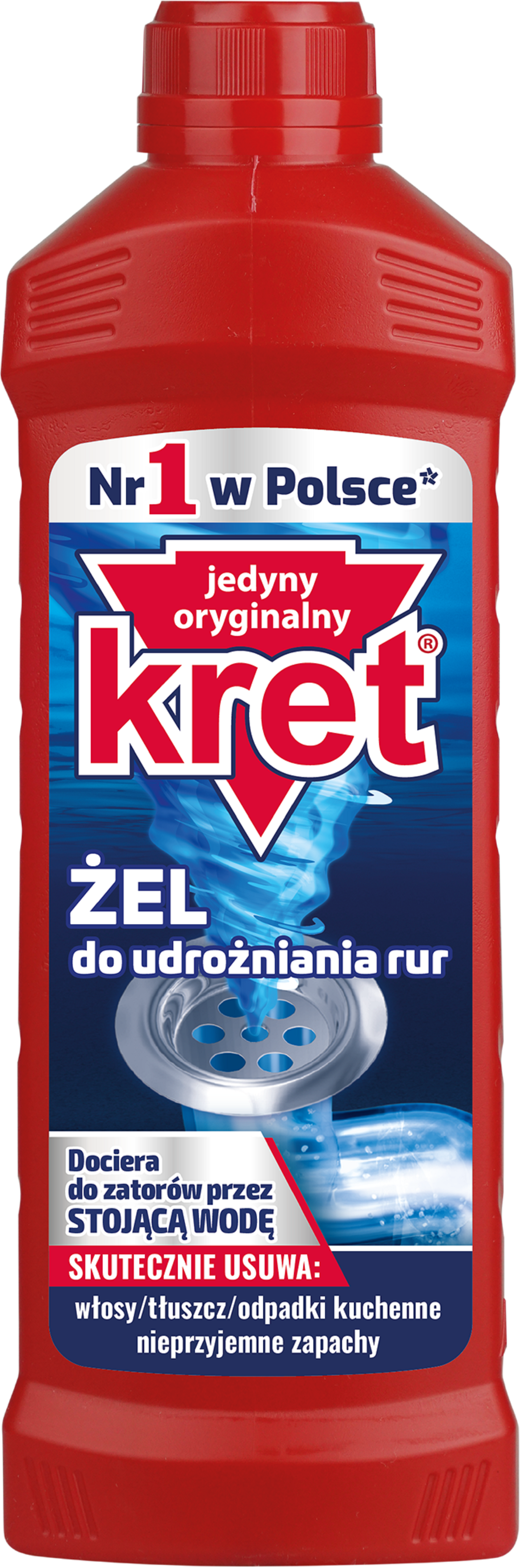 Żel Do Udrożniania Rur 500G, Kret