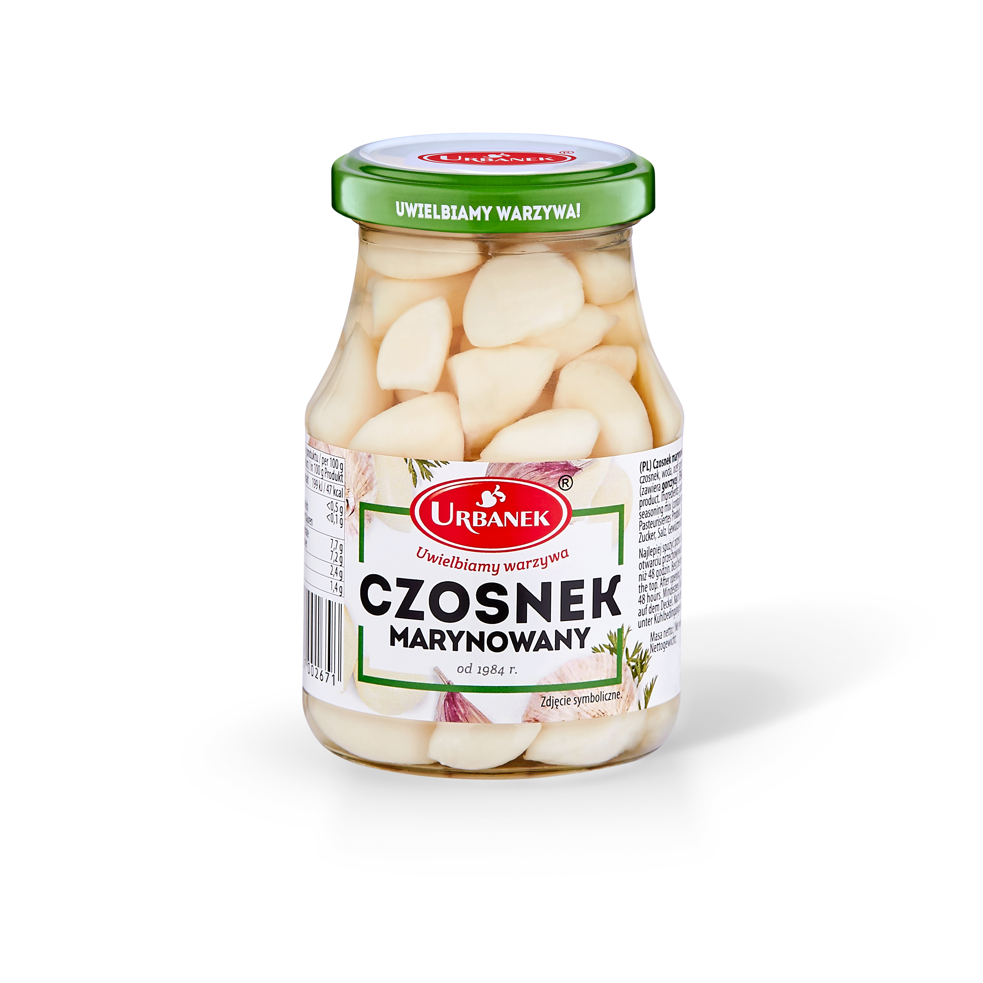 Czosnek Marynowany 190G Urbanek