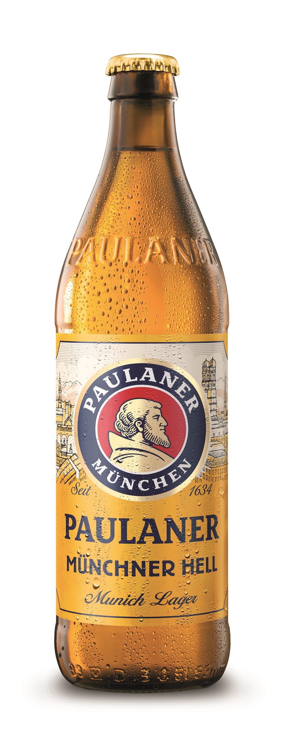 Piwo Paulaner Münchner Hell 4,9% 500 Ml Butelka Bezzwrotna