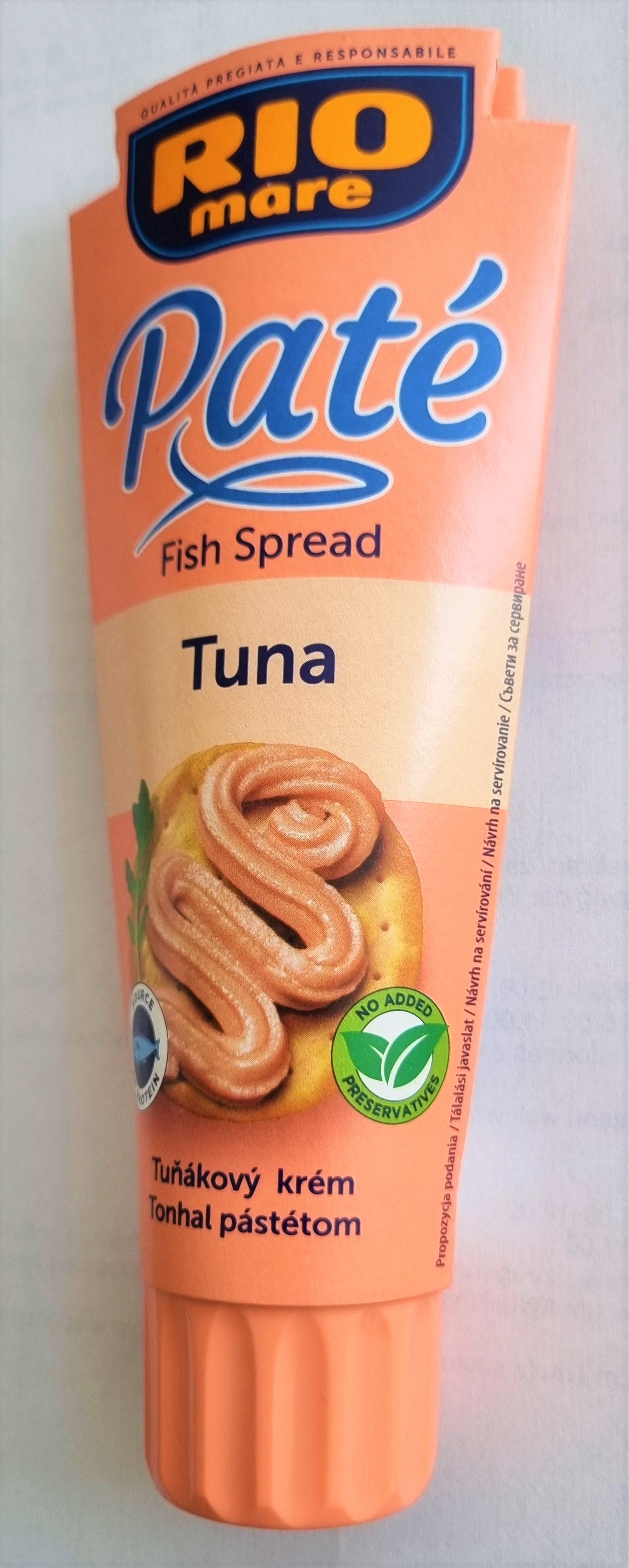Rio Mare Pasztet W Tubie Z Tuńczyka 100 G