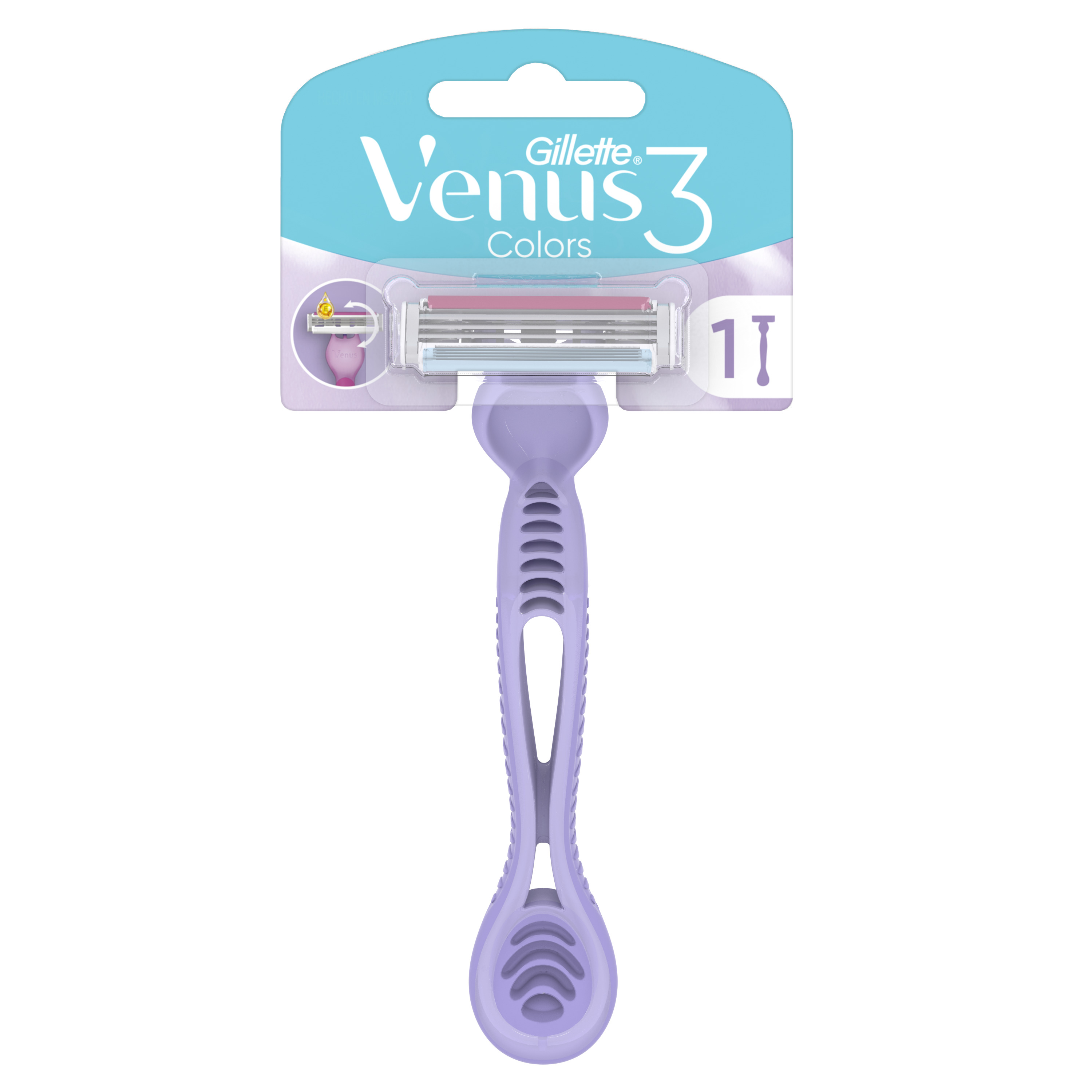 Gillette Venus 3 Colors Maszynka Do Golenia 1 Szt.