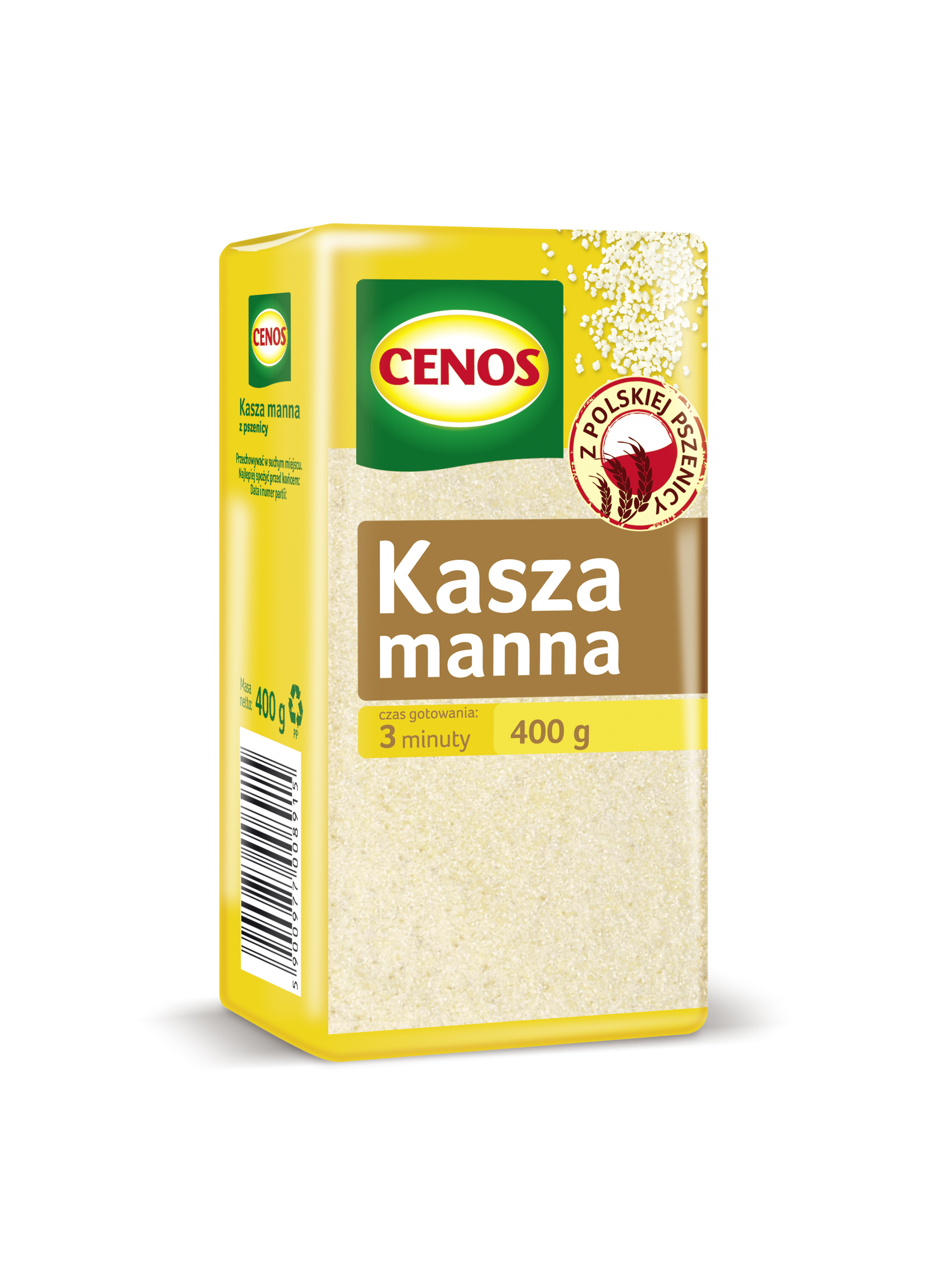 Kasza Manna Z Pszenicy 400 G Cenos