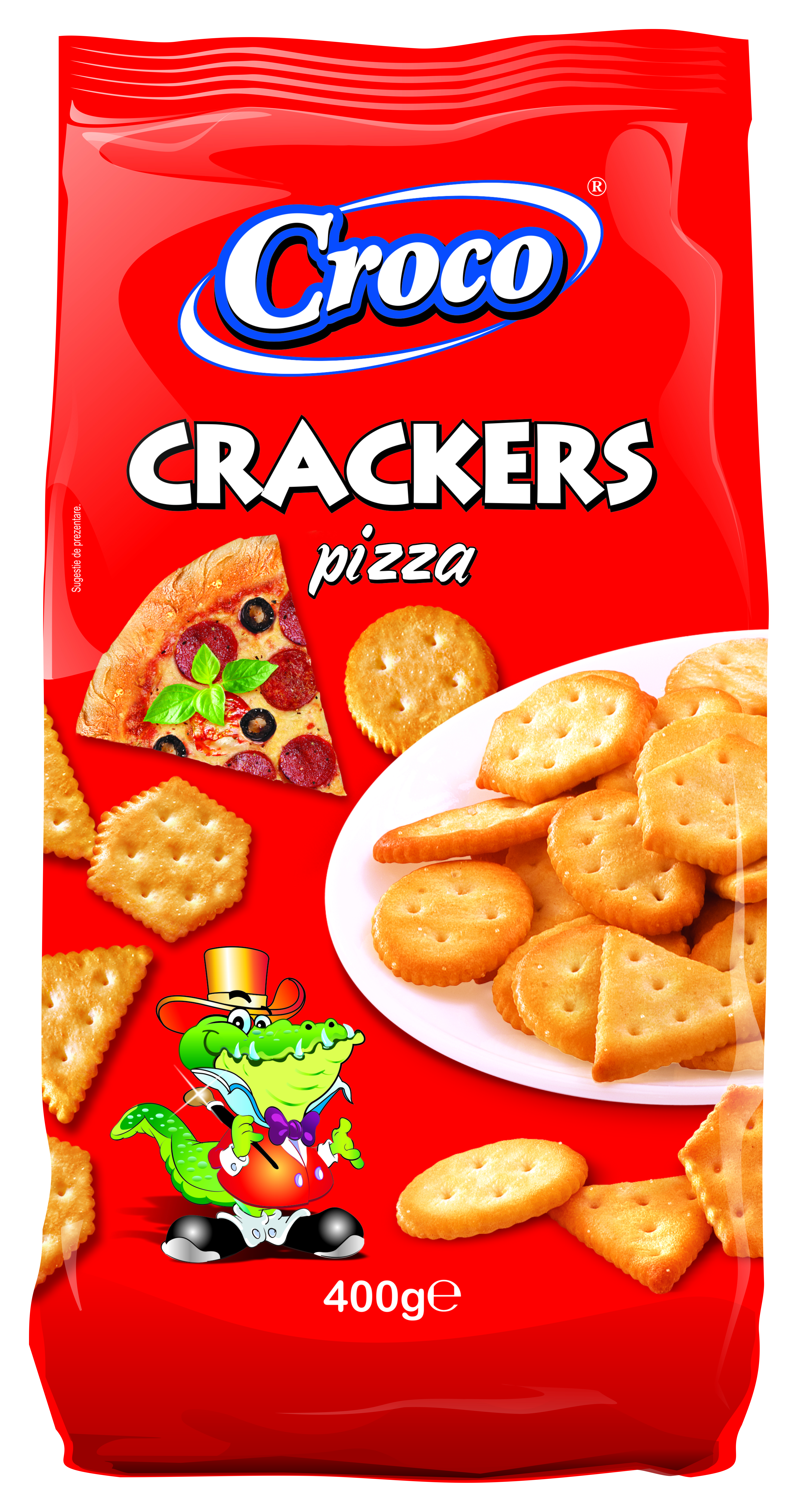 Croco Krakersy Pizza 400 G