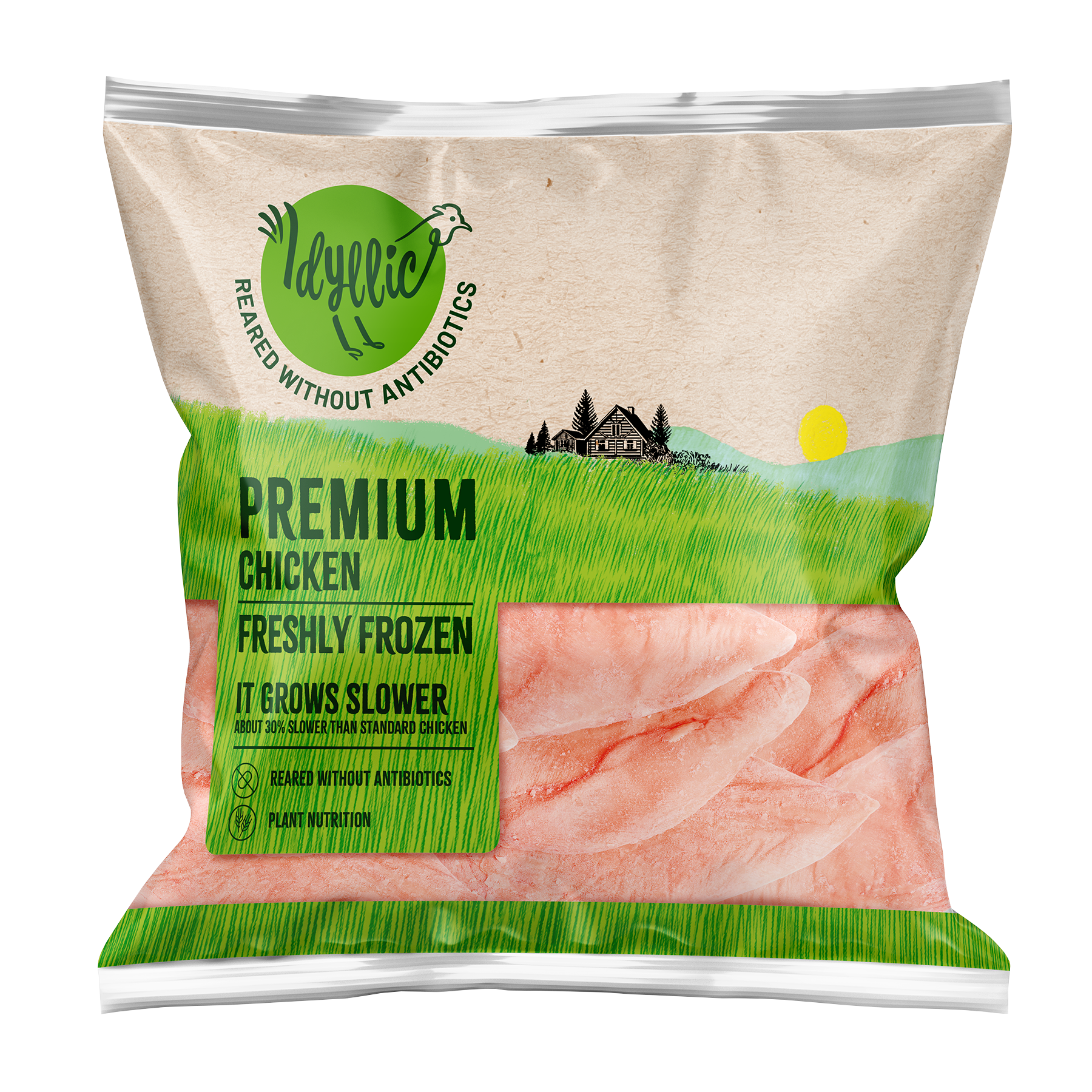 Kurczak Sielski Filet Z Piersi Kurczaka Klasy A Głęboko Mrożony Iqf 1 Kg