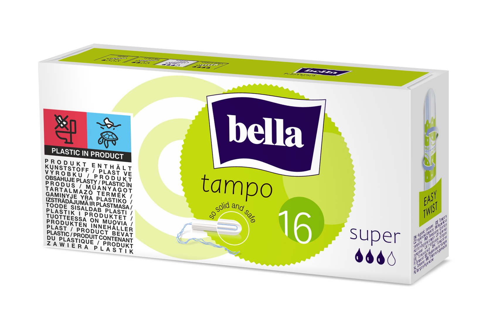 Tampony Bella Tampo Super A16 Bez Aplikatora