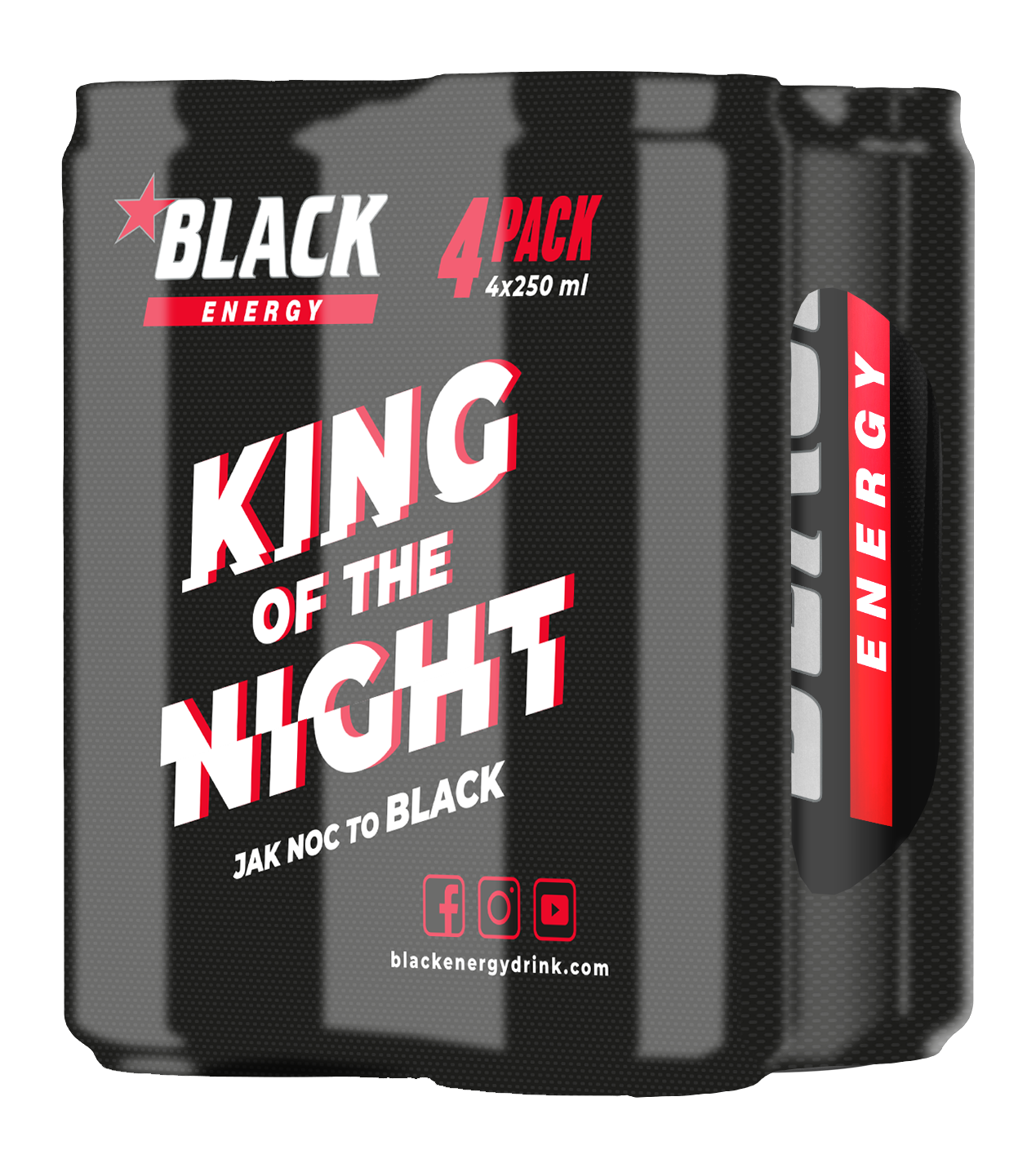 Black Energy 4 X 250Ml