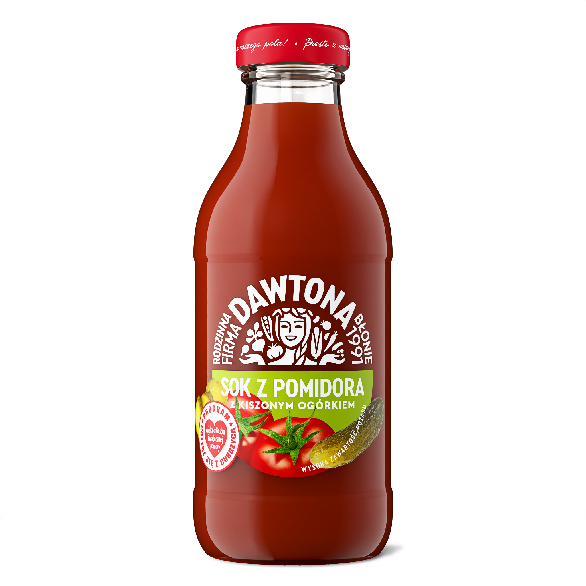 Dawtona Sok Pomidorowy Z Ogórkiem Kiszonym 300 Ml