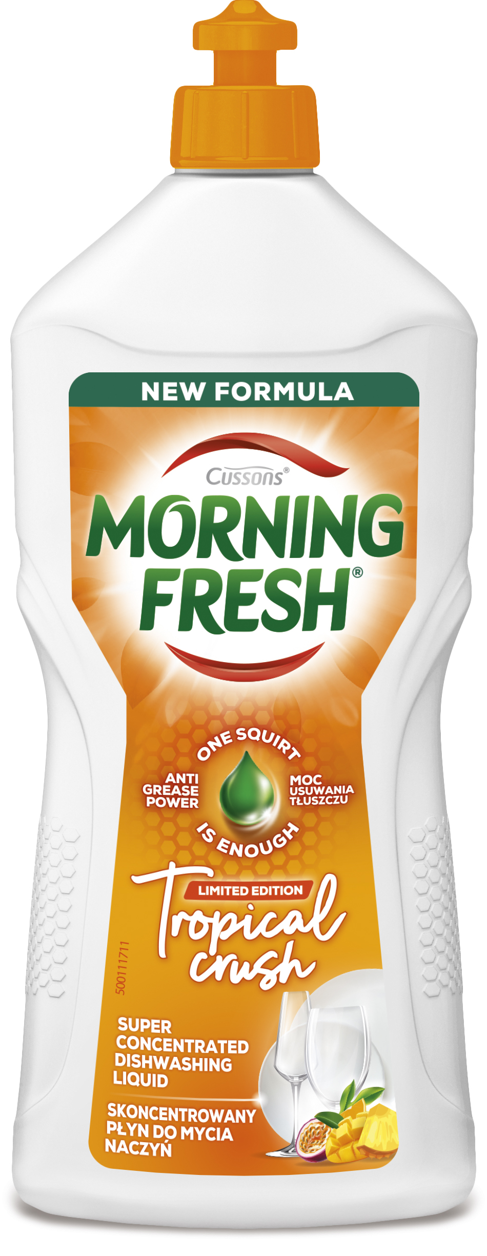 Morning Fresh Tropical Crush Skoncentrowany Płyn Do Mycia Naczyń 900 Ml