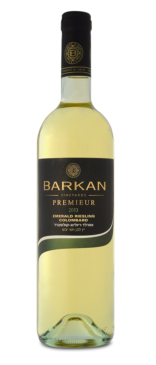Barkan Premieur Emerald Riesling/Colombard Białe Wino Półwytrawne 10,5% 0,75 L