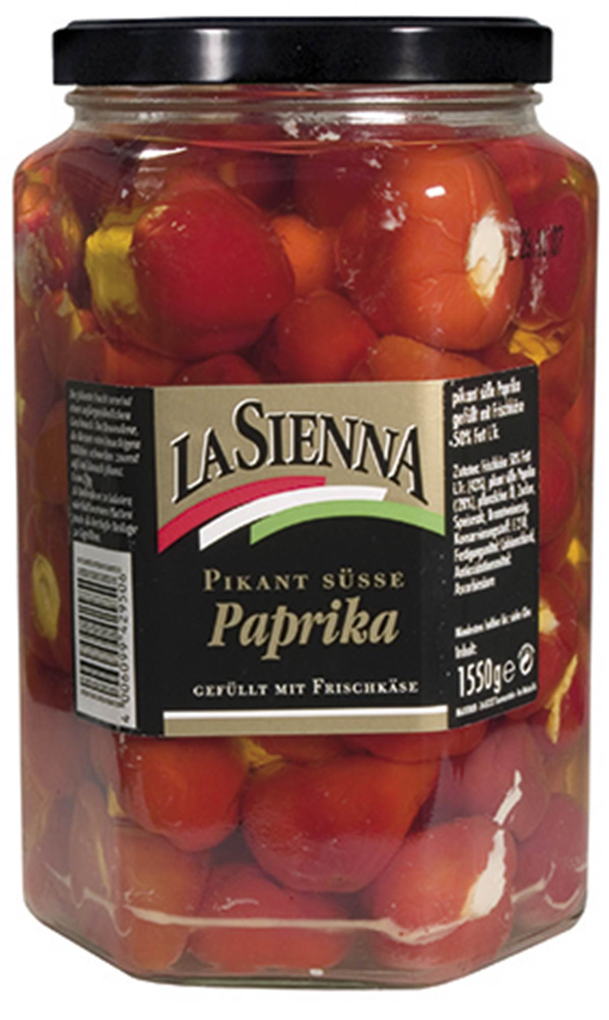 Słodko-Pikantna Papryka Wypełniona Serem Śmietankowym 1,55 Kg