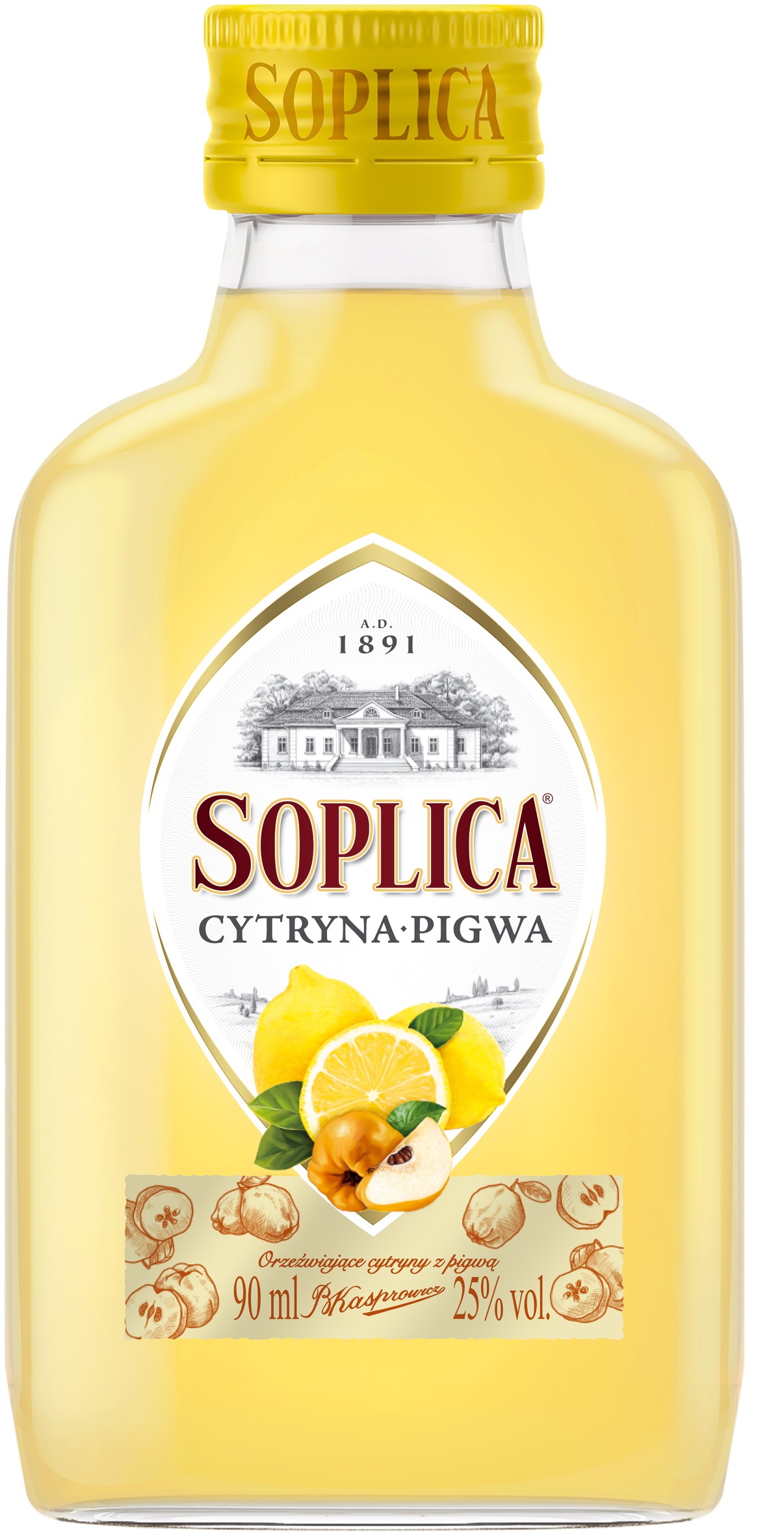 Soplica Cytryna Pigwa 25% 90 Ml