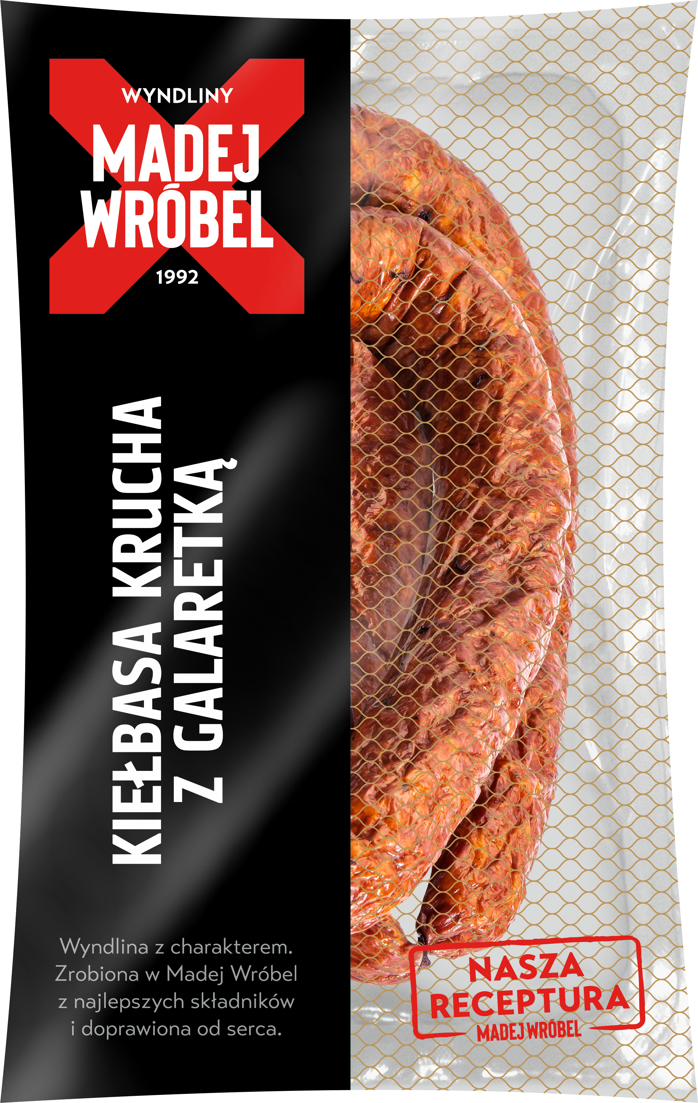 Kiełbasa Krucha Z Galaretką Ok. 0,9 Kg Madej Wróbel