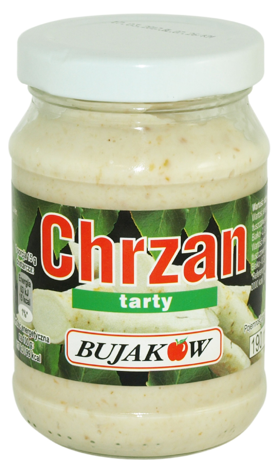 Chrzan Tarty 190 Ml Bujaków