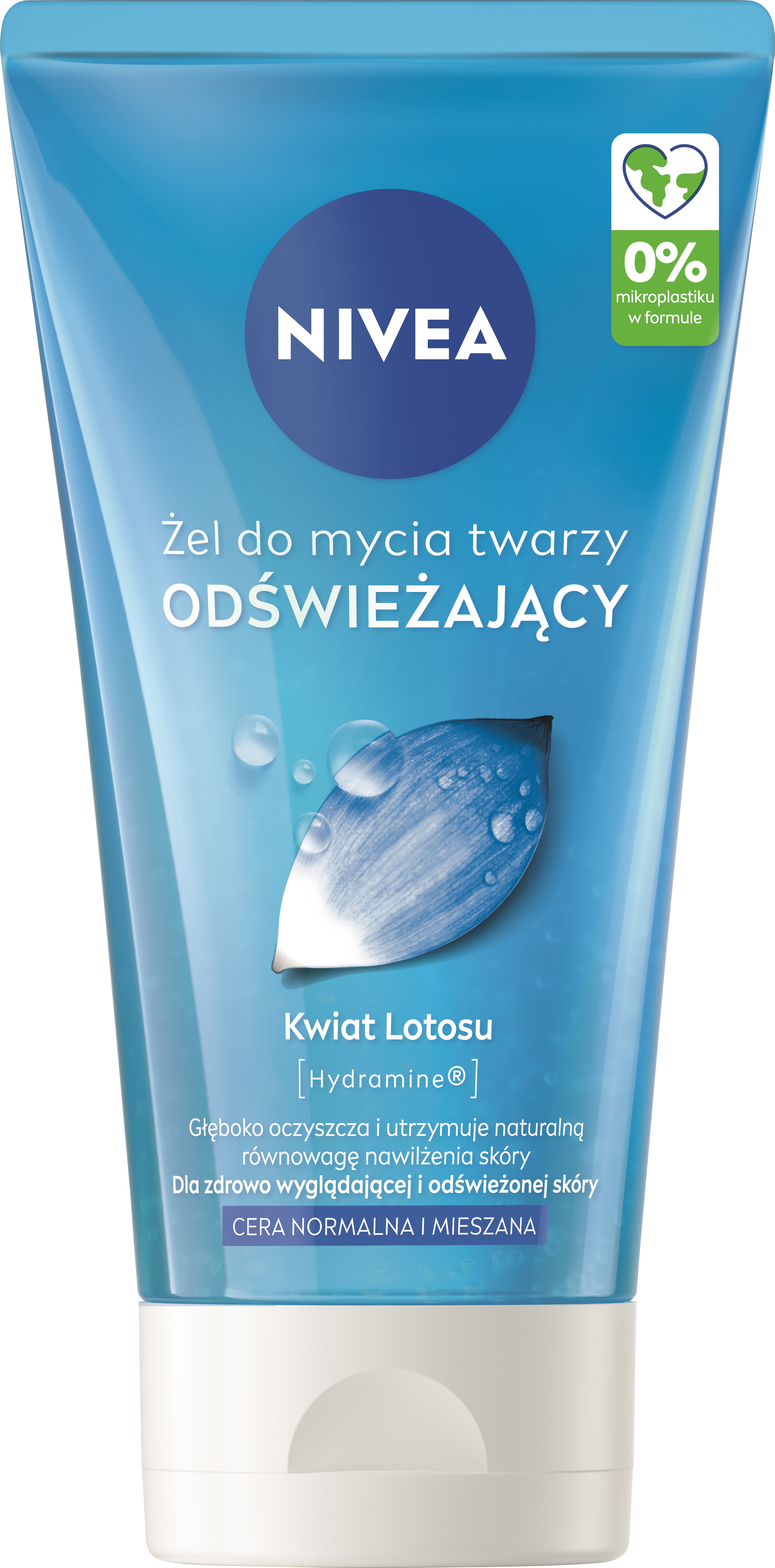 Nivea Żel Do Mycia Twarzy Odświeżający 150 Ml
