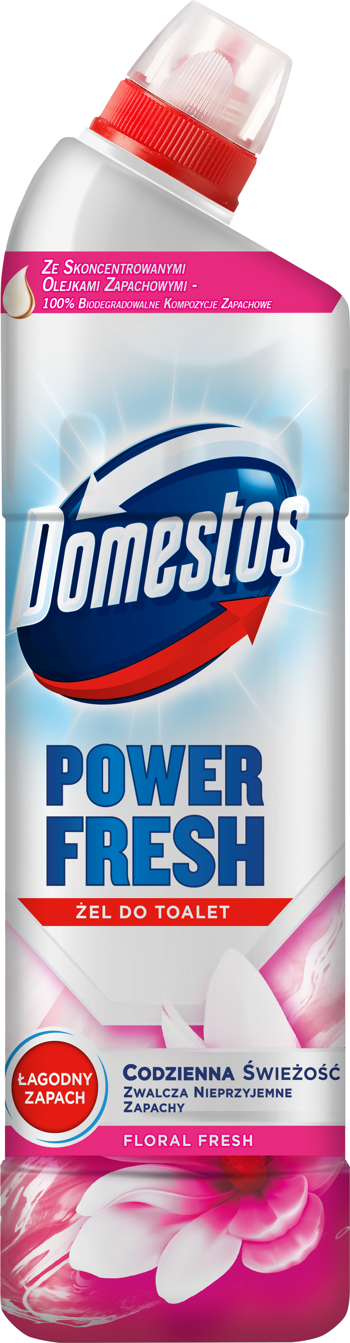 Domestos Power Fresh Żel Czyszczący Do Toalet Floral Fresh 700Ml