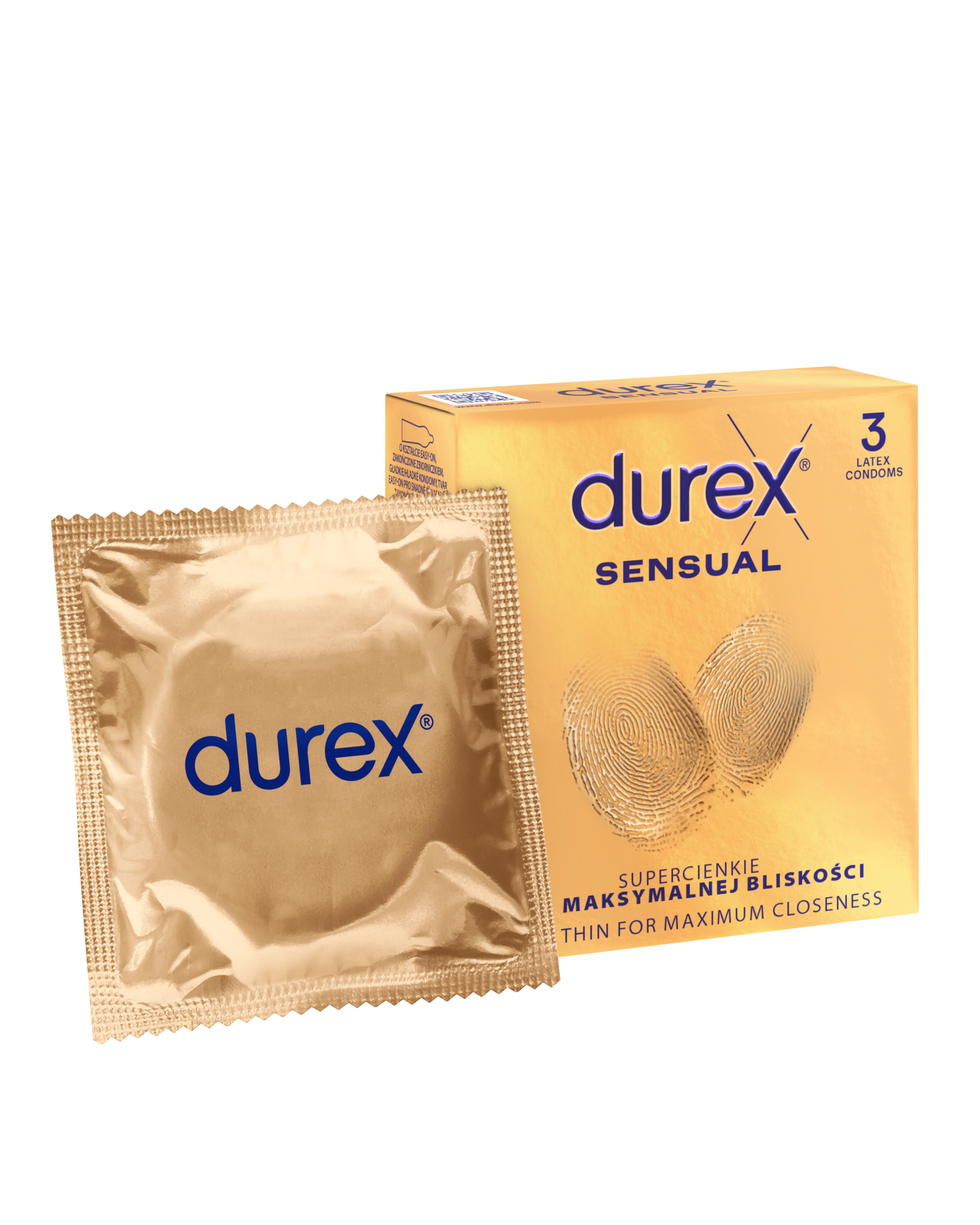Durex Sensual 3 Szt.
