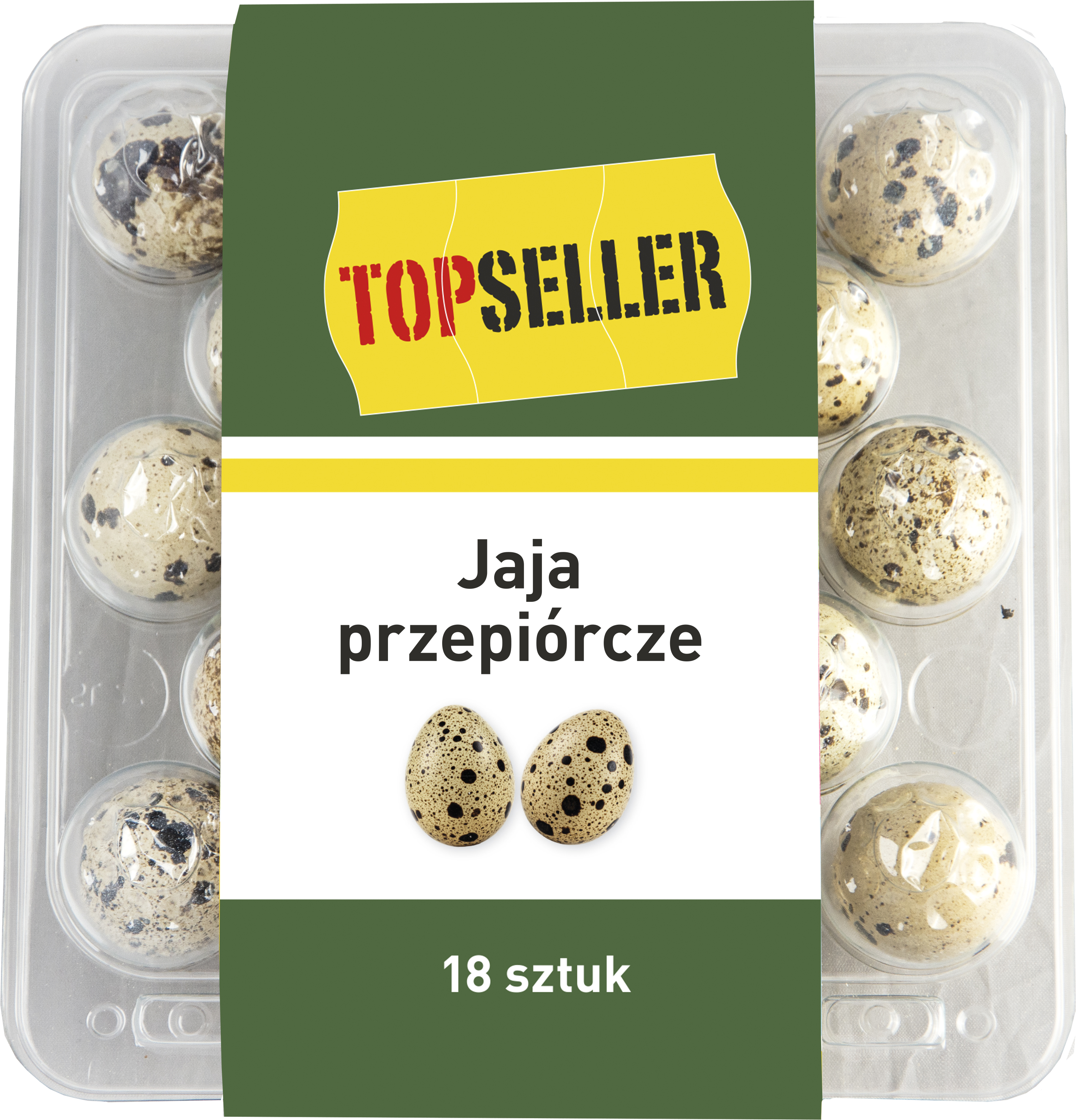 Topseller Jaja Przepiórcze 18 Szt.