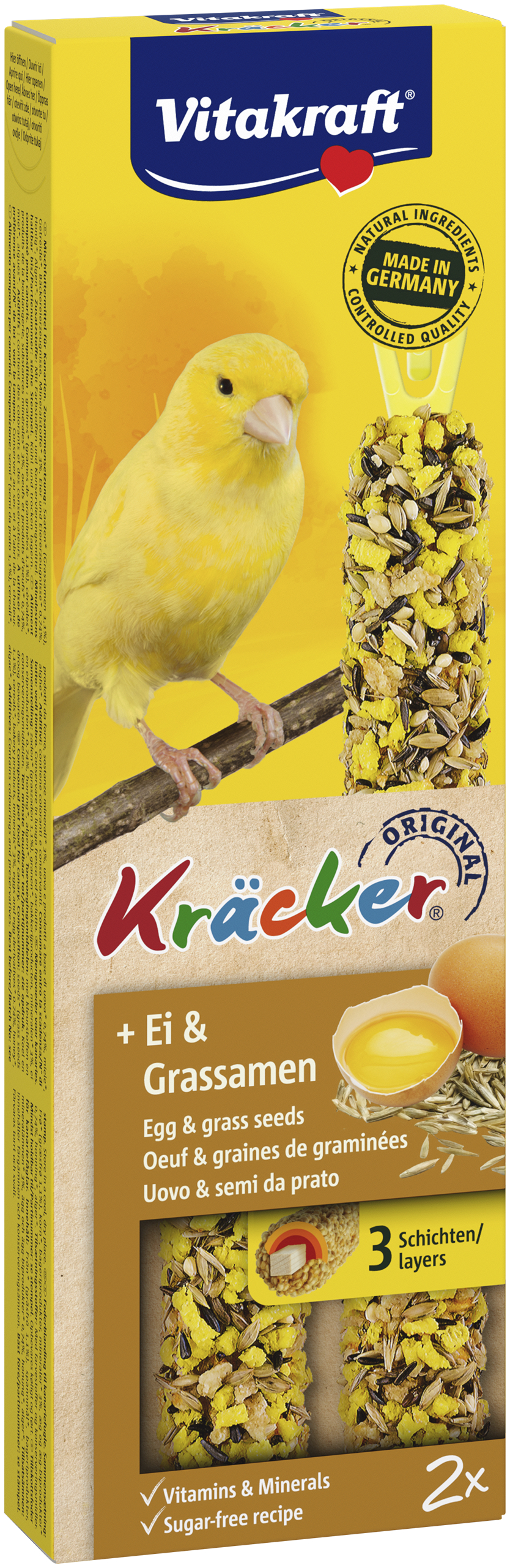 Vitakraft Kracker 2 Szt. Dla Kanarka Jajko 54G