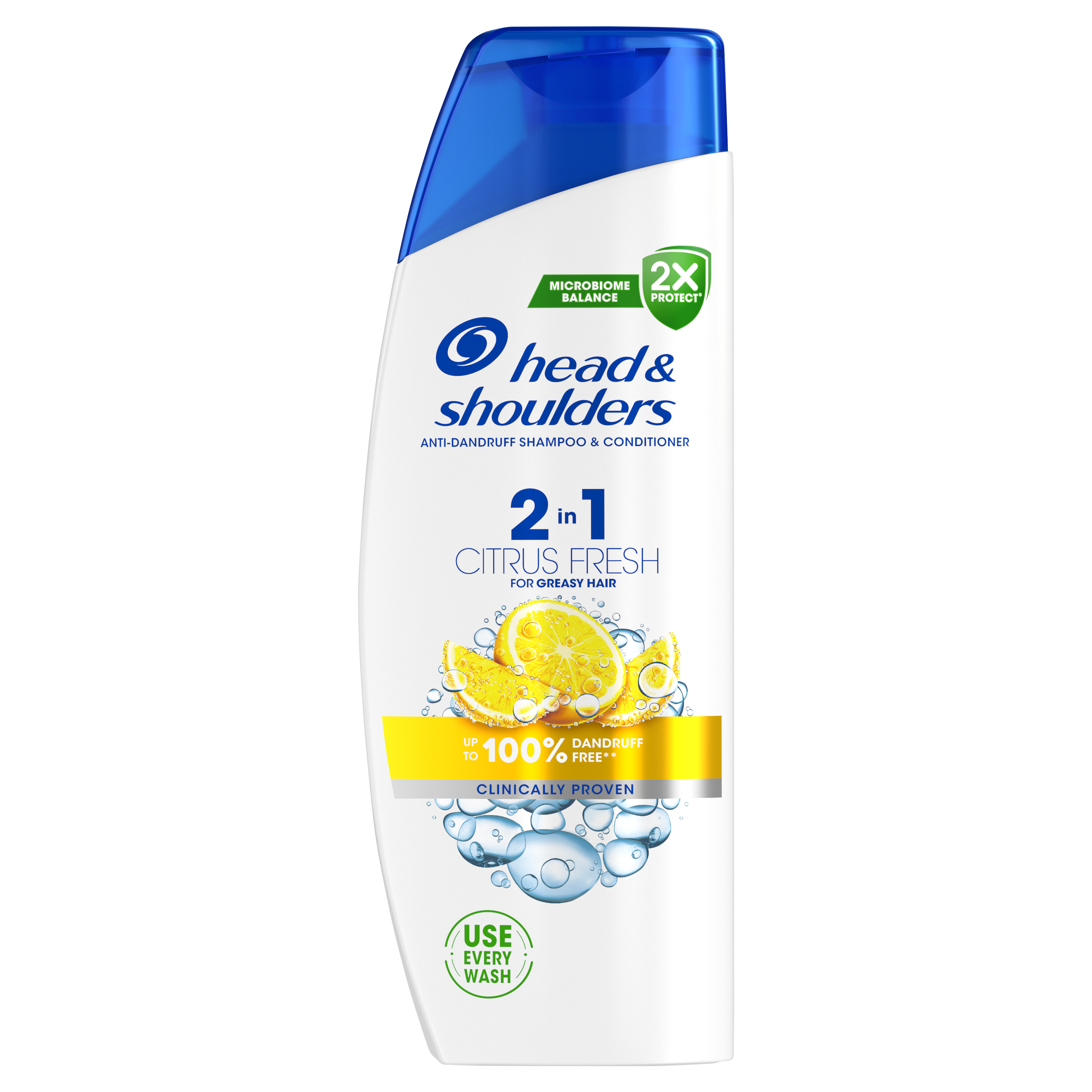 Head & Shoulders Citrus Fresh Szampon Przeciwłupieżowy 2 W 1 330 Ml