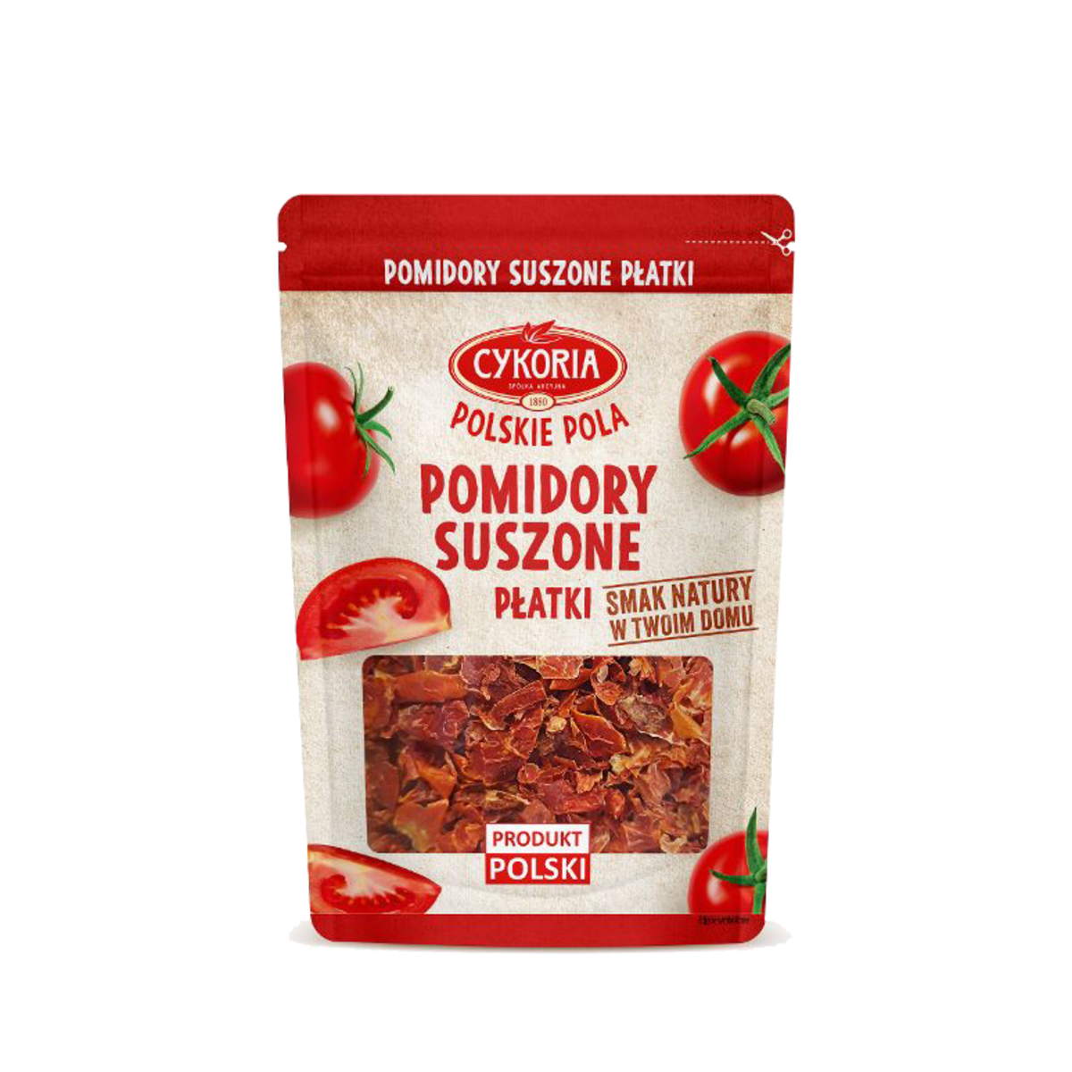 Pomidory Suszone Płatki Polskie Pola Cykoria 30G
