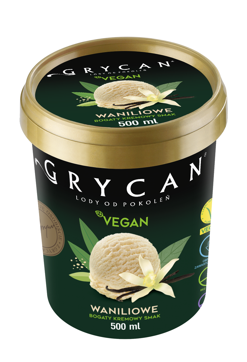 Grycan Vegan Lody Vanilla 500Ml